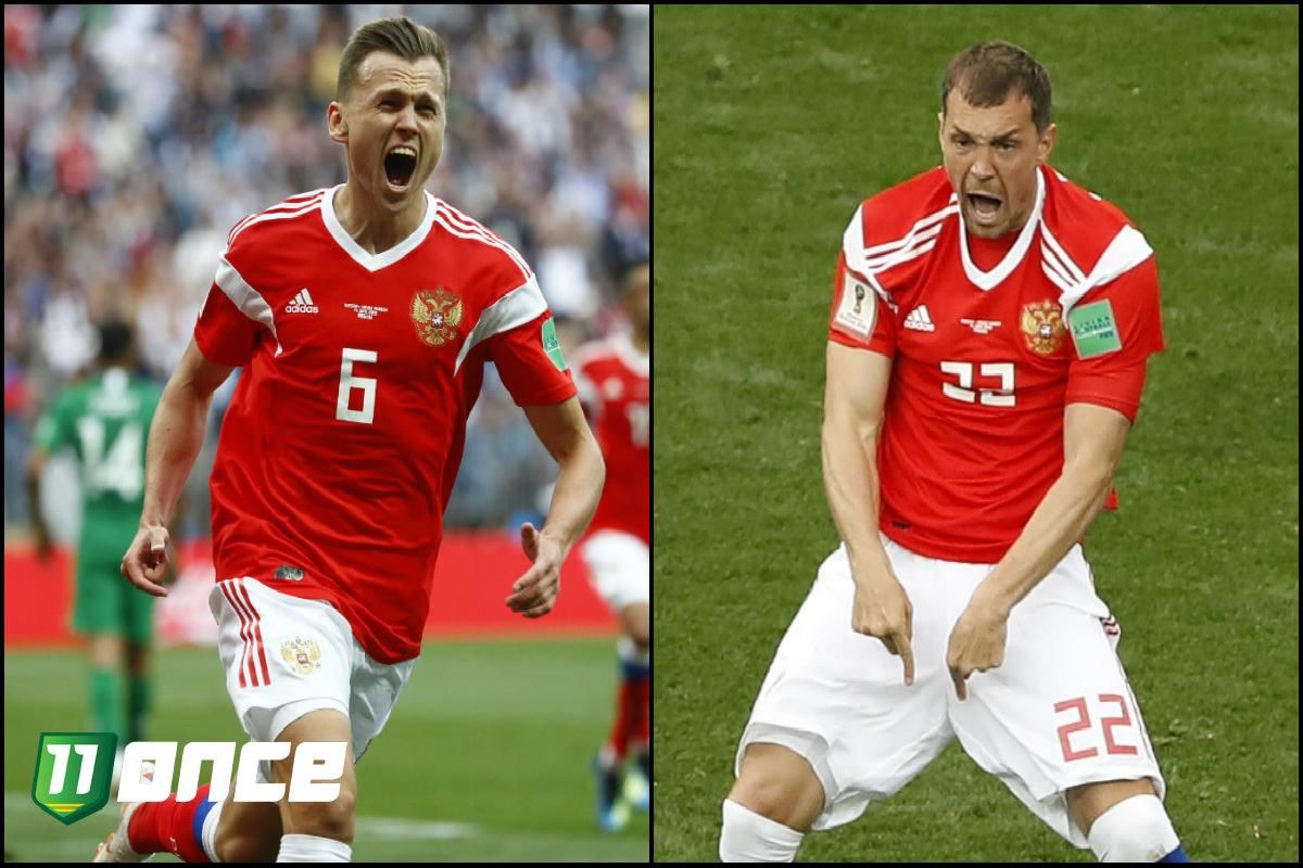 Denis Cheryshev Artem Dzyuba Rusia Mundial 2018 Copa del Mundo
