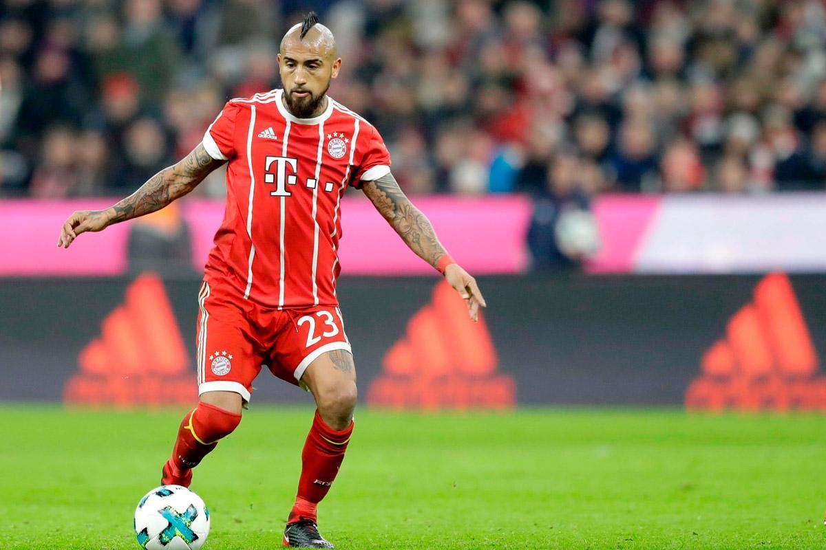 Futbol Liga de Campeones Arturo Vidal Bayern Munich