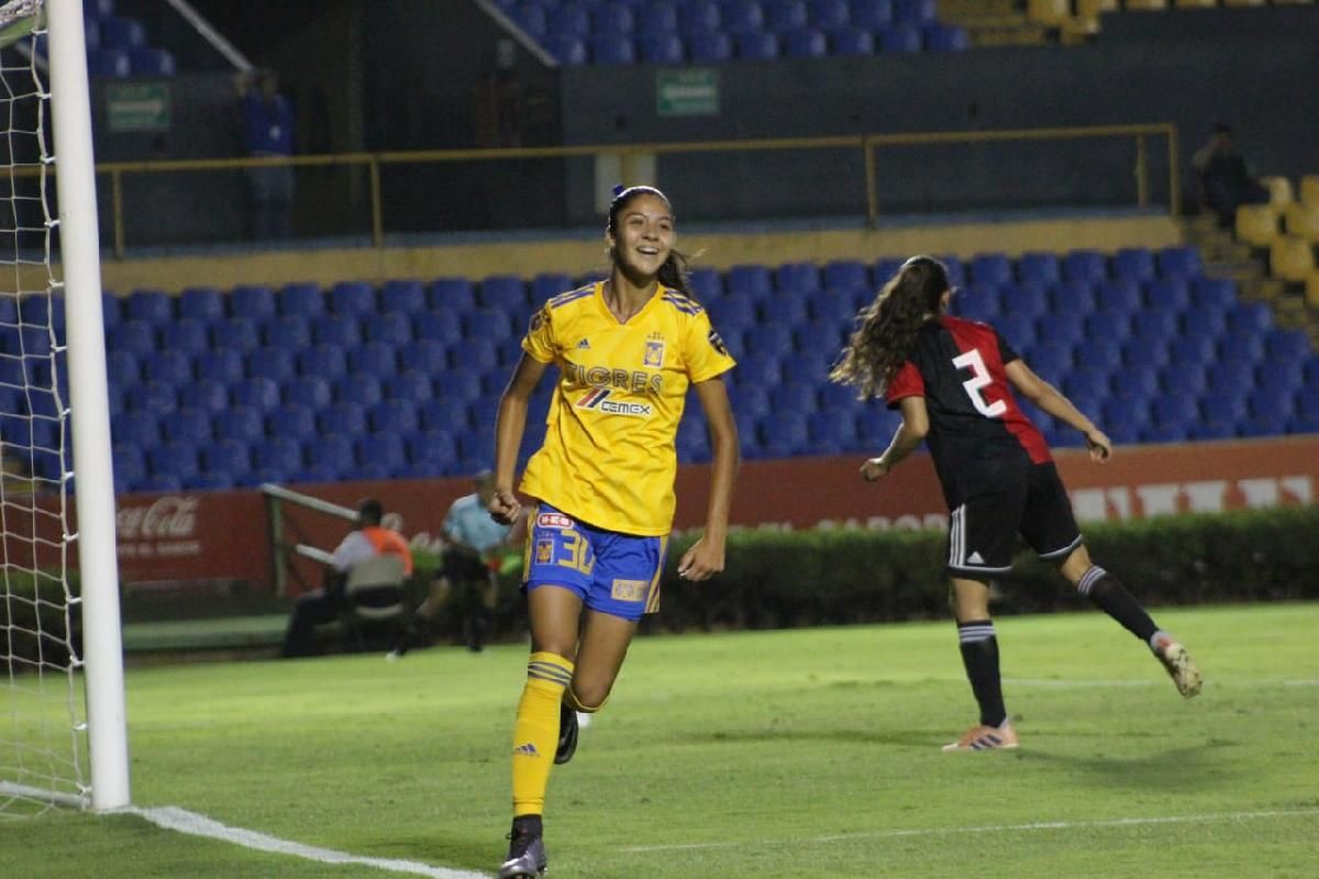 Alison González Tigres Femenil Liga MX Femenil Apertura 2018 Jornada 3