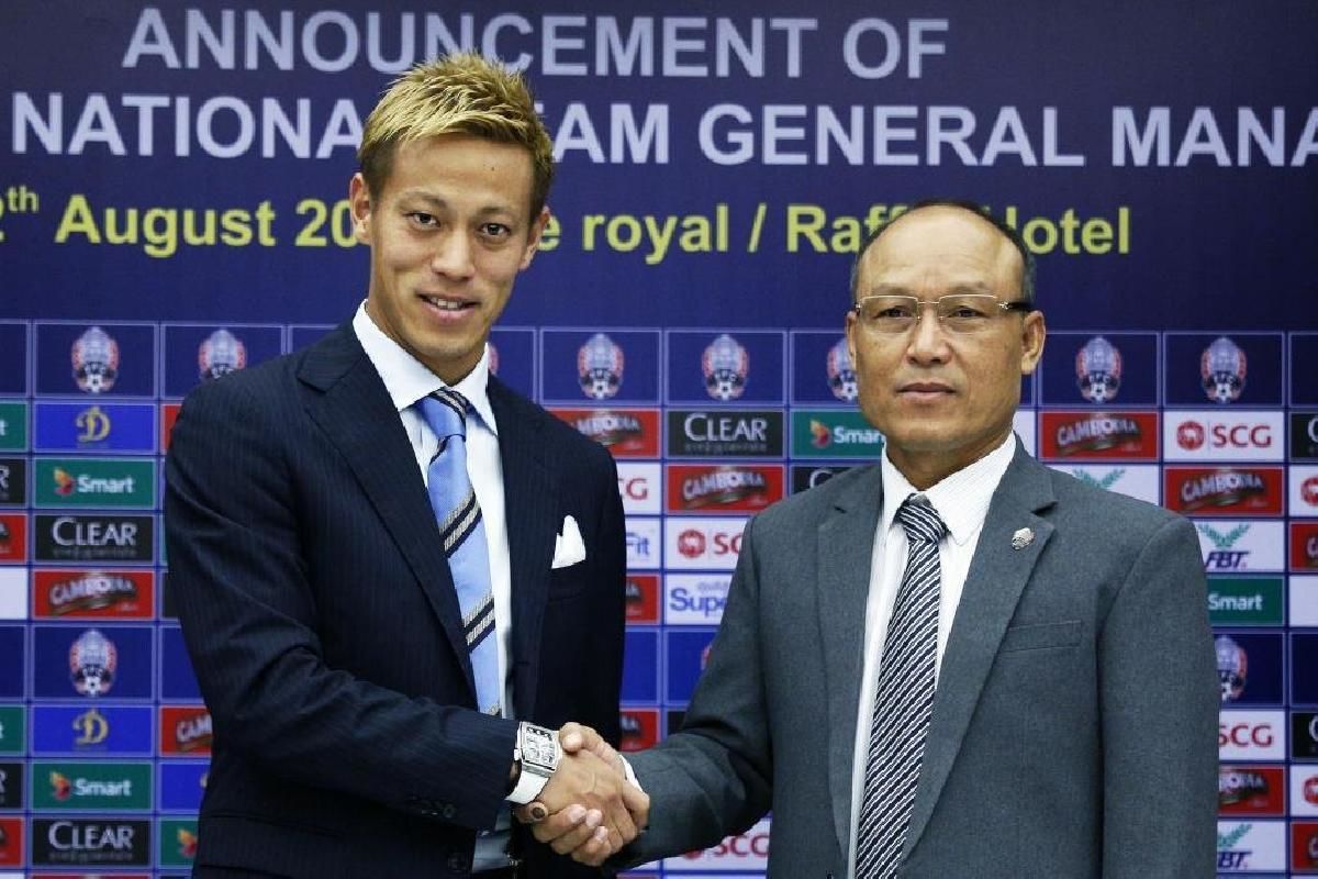 Keisuke Honda Melbourne Victory Australia Selección de Camboya