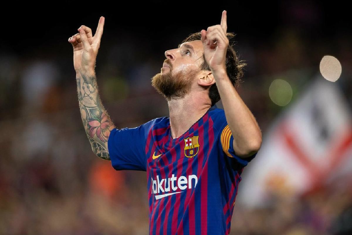 Barcelona Alavés Lionel Messi La Liga España Jornada 1 Gol 6000