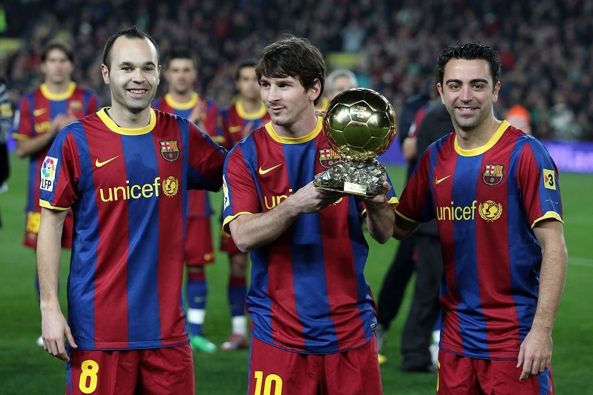 Andrés Iniesta France Football Balón de Oro Lionel Messi