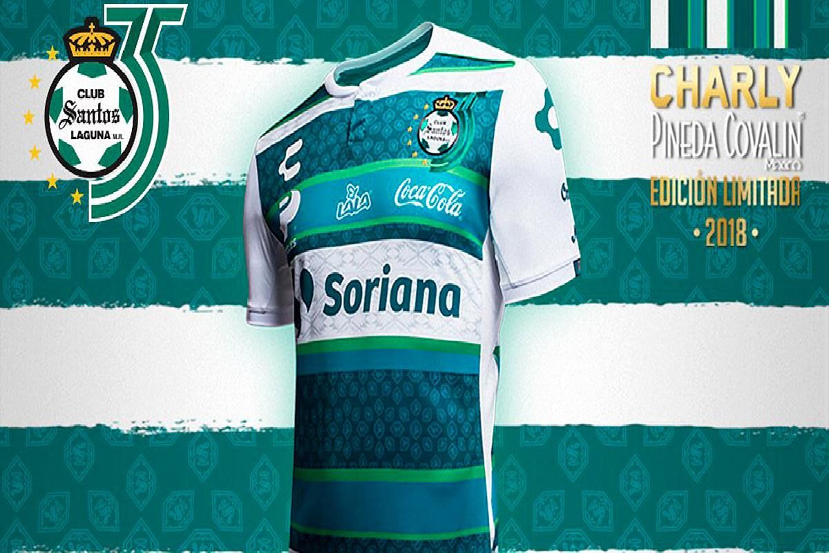 Santos Laguna Nuevo Jersey Guerreros Apertura 2018 35 aniversario de vida Rafael Figueroa Juan Flores