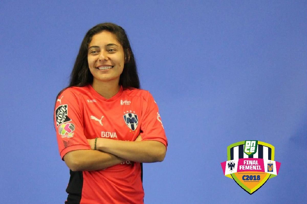 Claudia Lozoya Rayadas Monterrey Liga MX Femenil Tigres Final Clausura 2018