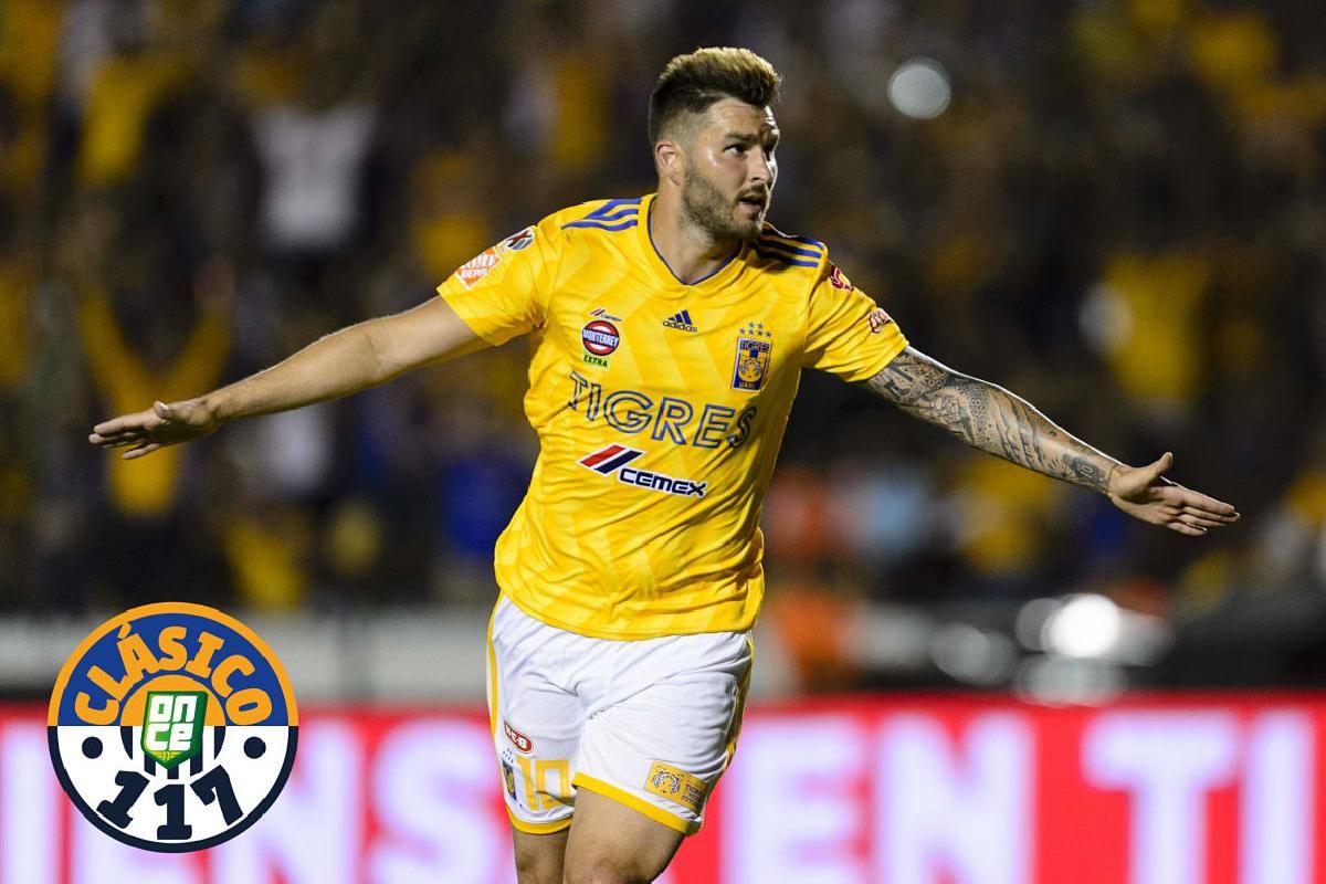 André Pierre Gignac Walter Gaitán Claudio Núñez Tigres Liga MX Apertura 2018 Jornada 10 Rayados Monterrey Clásico Regio 117