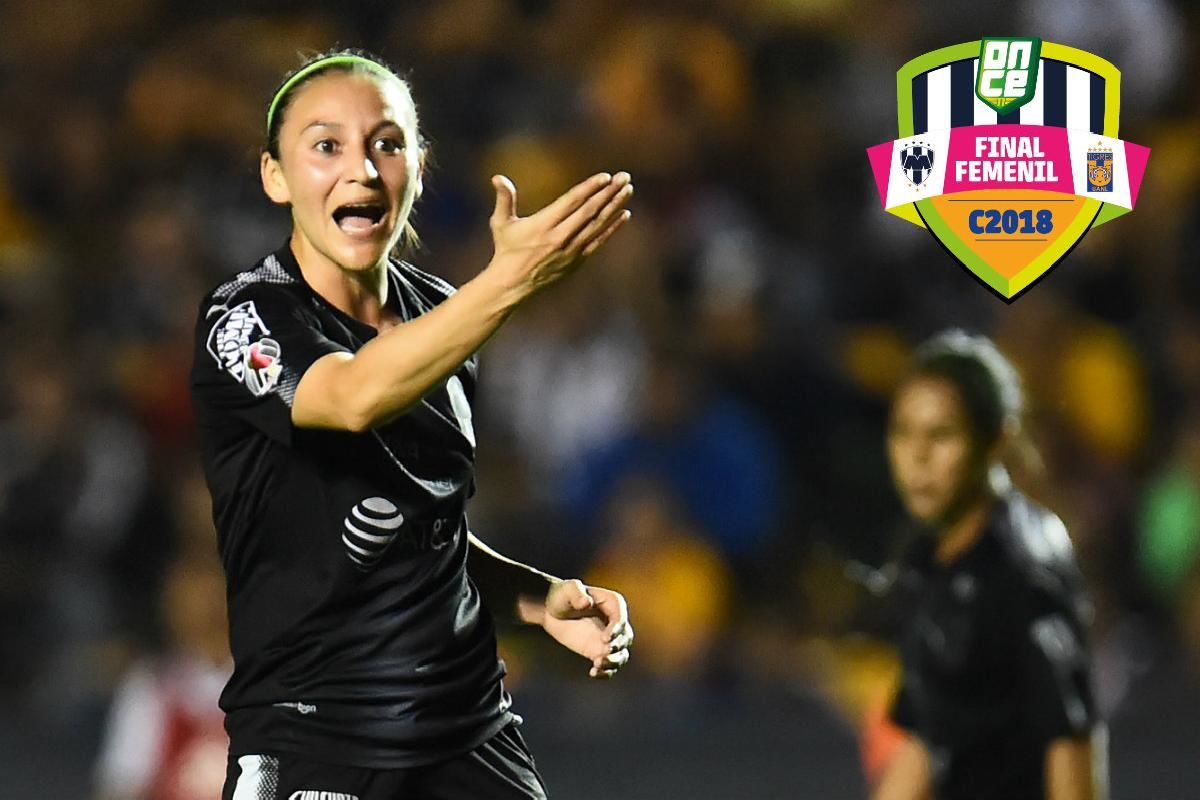 Dinora Garza Rayadas Monterrey Alineación Liga MX Femenil Tigres Gran Final