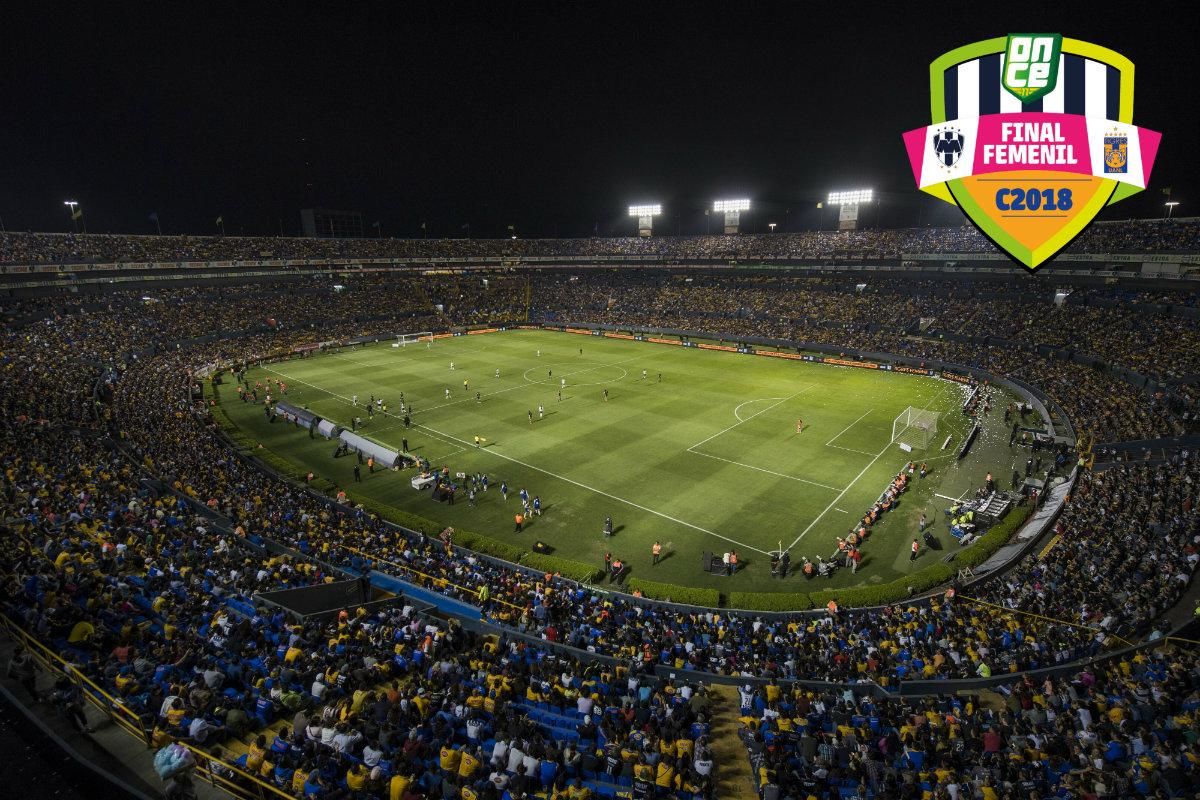 Estadio Universitario Tigres Femenil Rayadas Monterrey Liga MX Femenil Clausura 2018 Gran Final