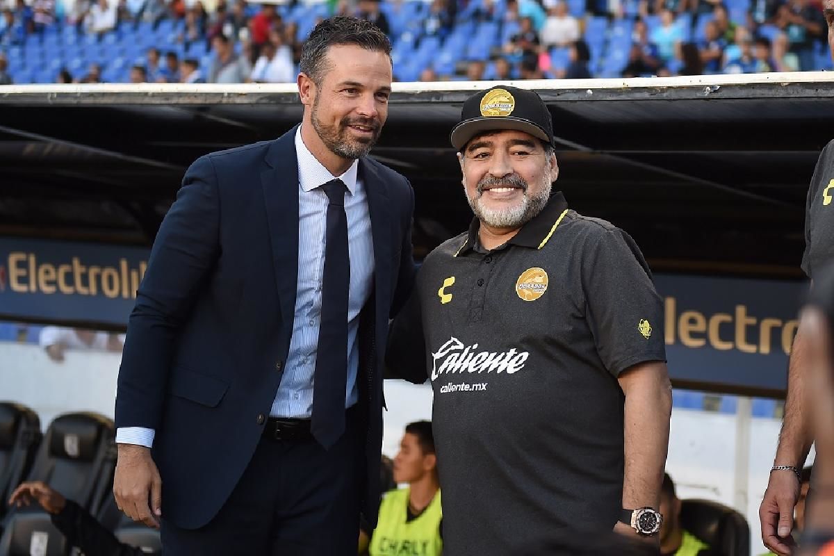 Maradona como el Tuca Diego Ferretti comparo Tri Seleccion