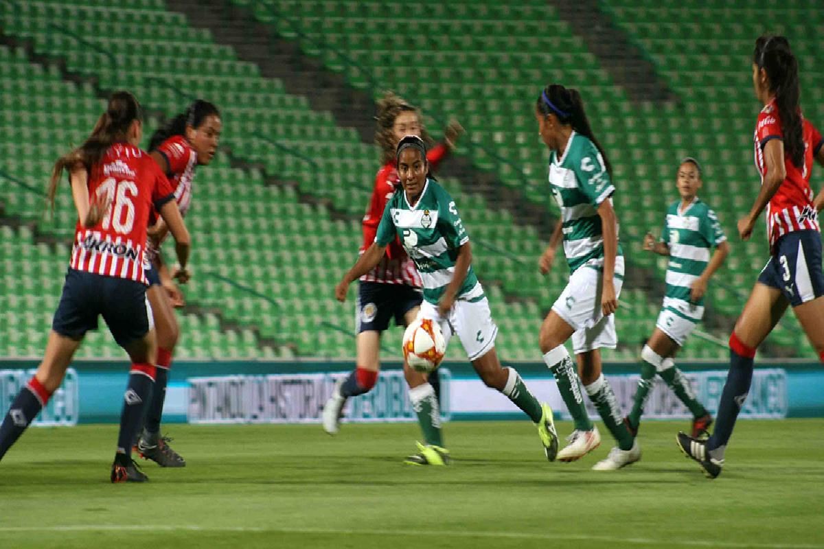 Chivas Santos Liga MX Femenil