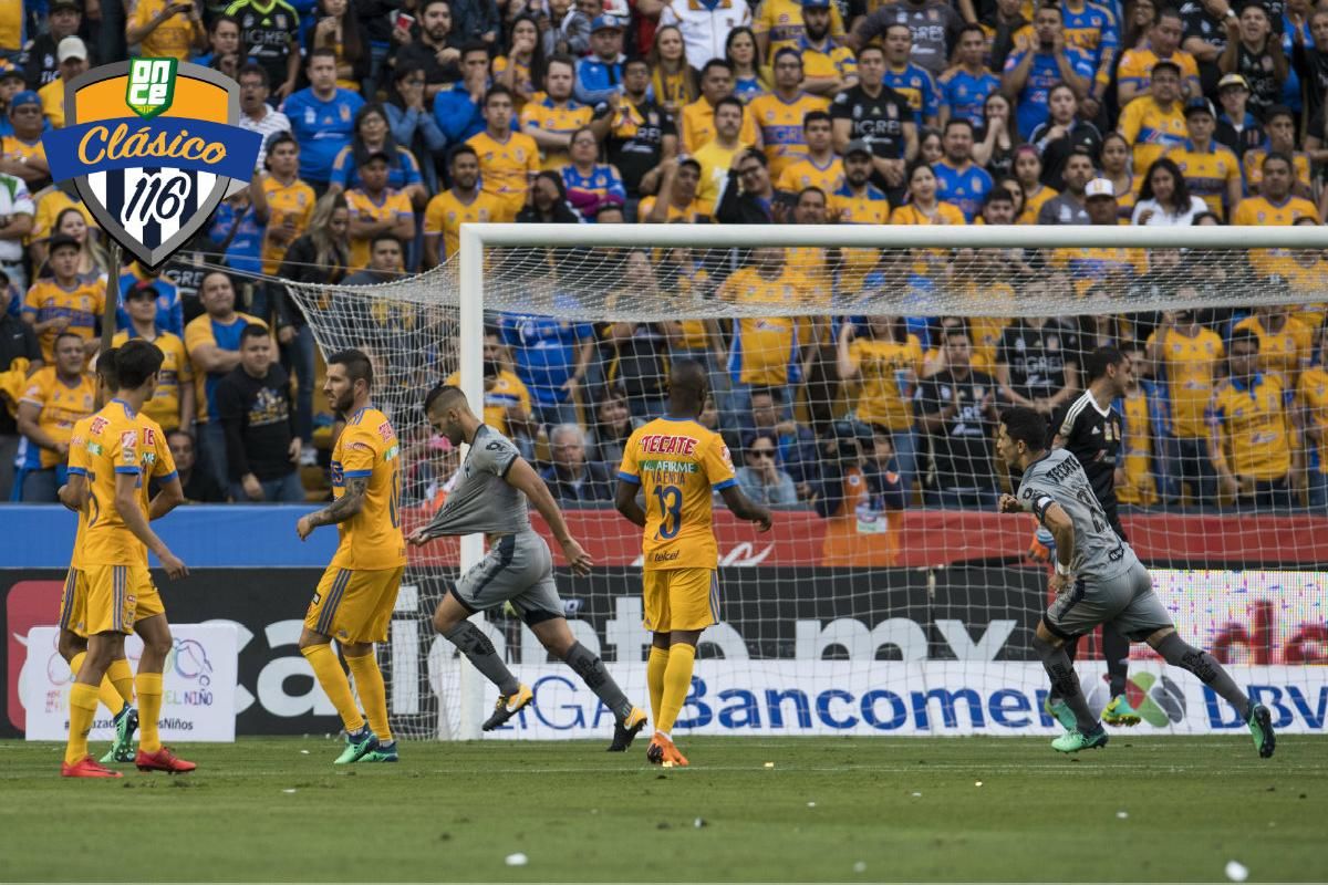 Nicolás Sánchez Tigres Monterrey Rayados Penal Clásico 116 Clausura 2018