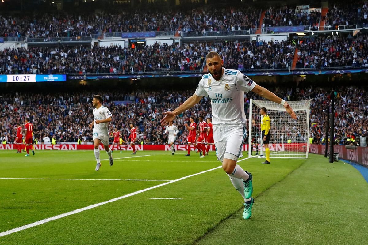 Karim Benzema Champions League Real Madrid
