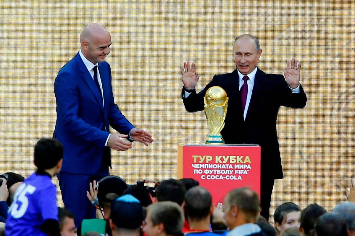 Futbol Rusia 2018 Vladimir Putin Rusia selección Mundial Rusia 2018