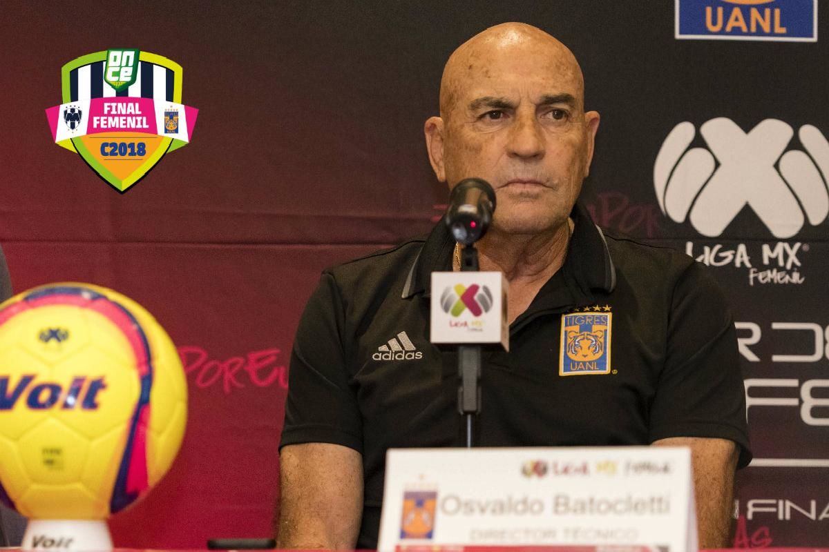 Osvaldo Batocletti Tigres Femenil Final Regia Liga MX Femenil Rayadas Monterrey