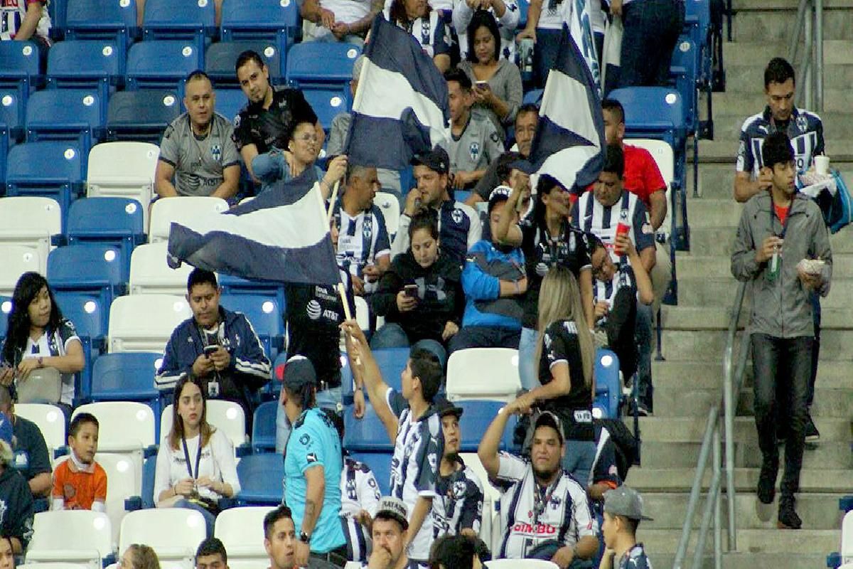 Futbol Liga MX Rayados Banderas Aficionados 