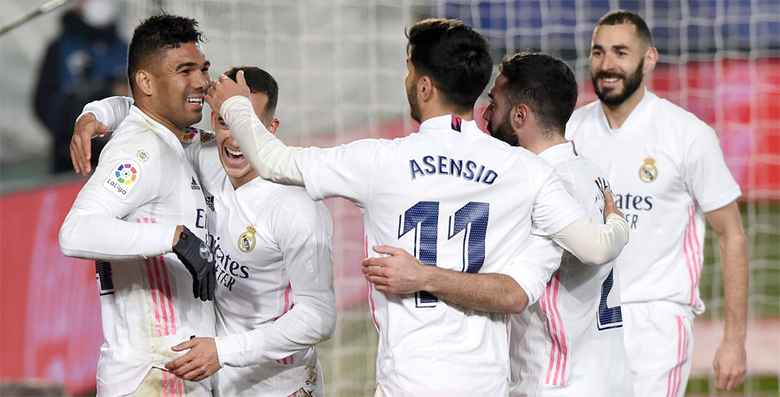 LaLiga: Real Madrid venció 2-0 al Granada y sigue igualado en el ...
