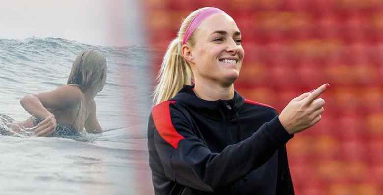 Angelina Hix: el futbol y el surf, sus verdaderas pasiones