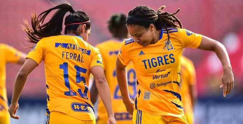 Tigres Femenil goleó por 6-0 a San Luis y está en Liguilla
