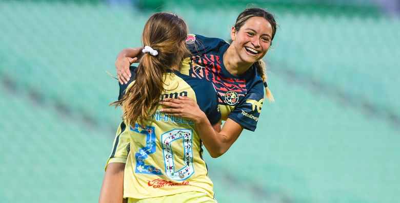 America defeated Santos Femenil 3-0