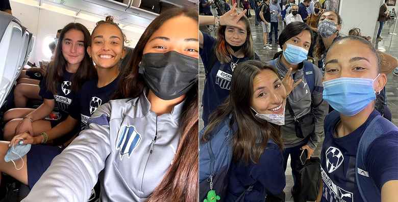Rayadas viajó a Estados Unidos para disputar la Women's International ...