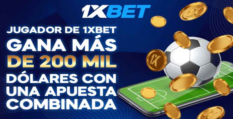 Entre na 1xBet e ganhe até 200.000 dólares U$D com as probabilidades.