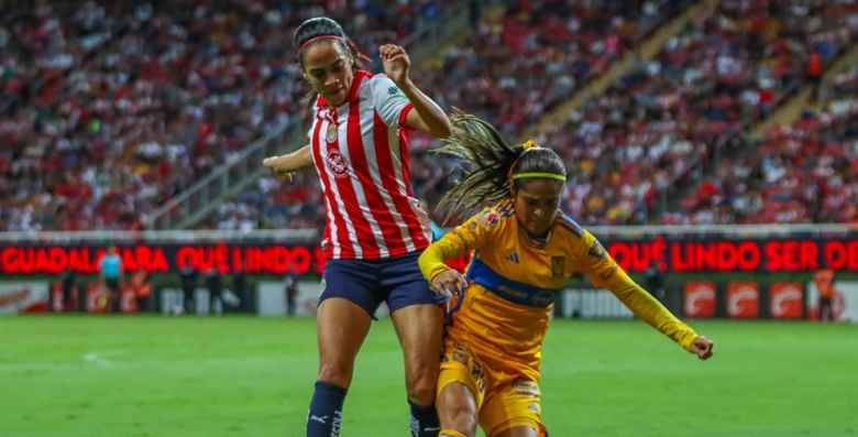 Liga MX Femenil: Chivas y Tigres Femenil empataron 2-2 en el Akron
