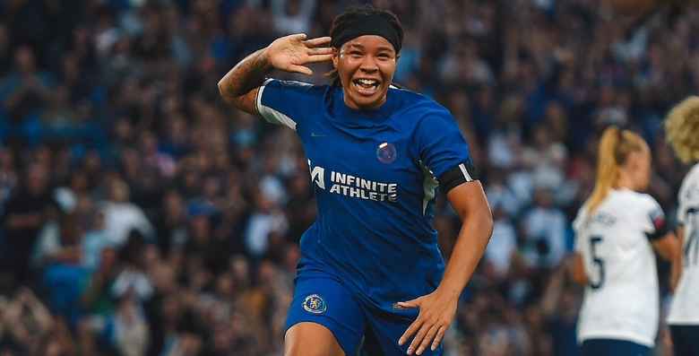 Sundays October 1, 2023: Fishel Scores Debut Goal in English Super League, Leads Chelsea Women to Victory against Tottenham