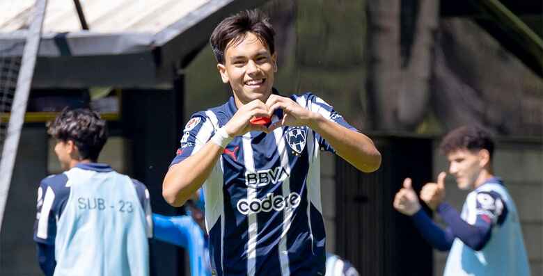 Con gol de Joaquín Moxica, Rayados Sub 23 ganó 1-0 a Pumas y sigue sumando
